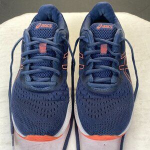 Asics Gel-Excite 8 Women's Thunder Blue Blazing Coral Athletic Running Shoe 8.5W